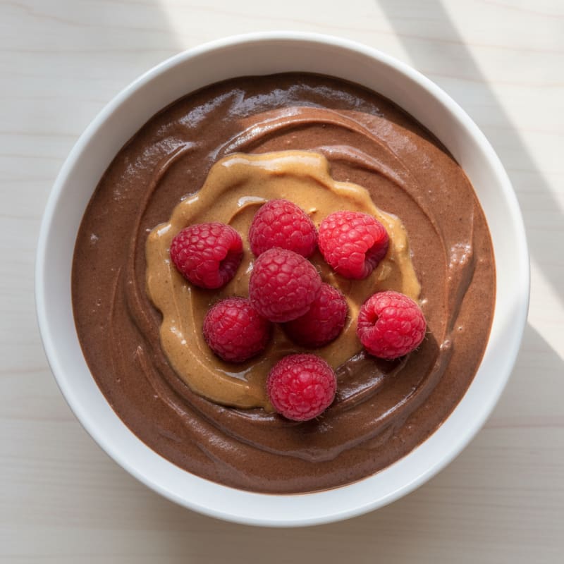 Silky Chocolate Protein Pudding