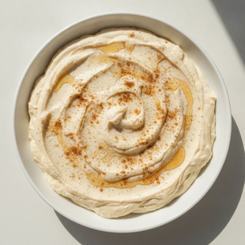 Vanilla Bean Cottage Cheese Pudding