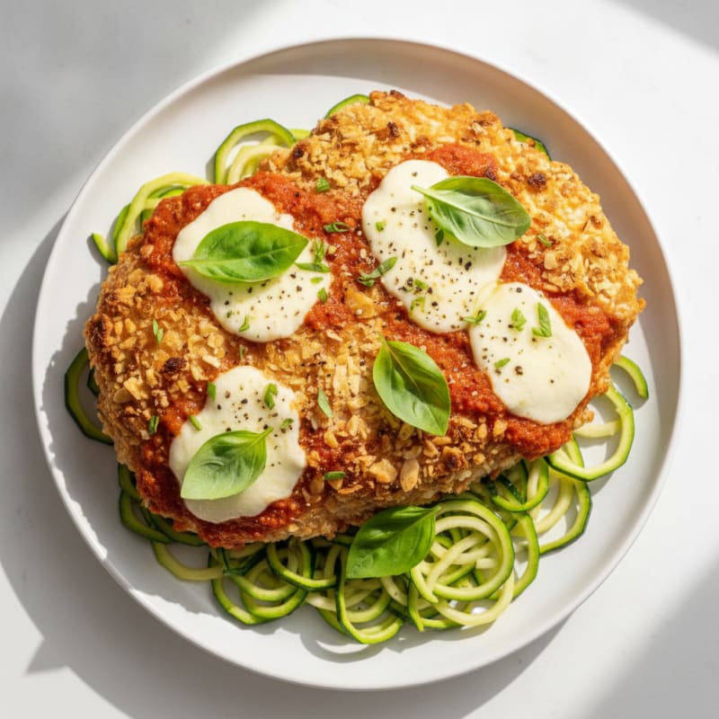 Crispy Almond-Crusted Chicken Parmesan
