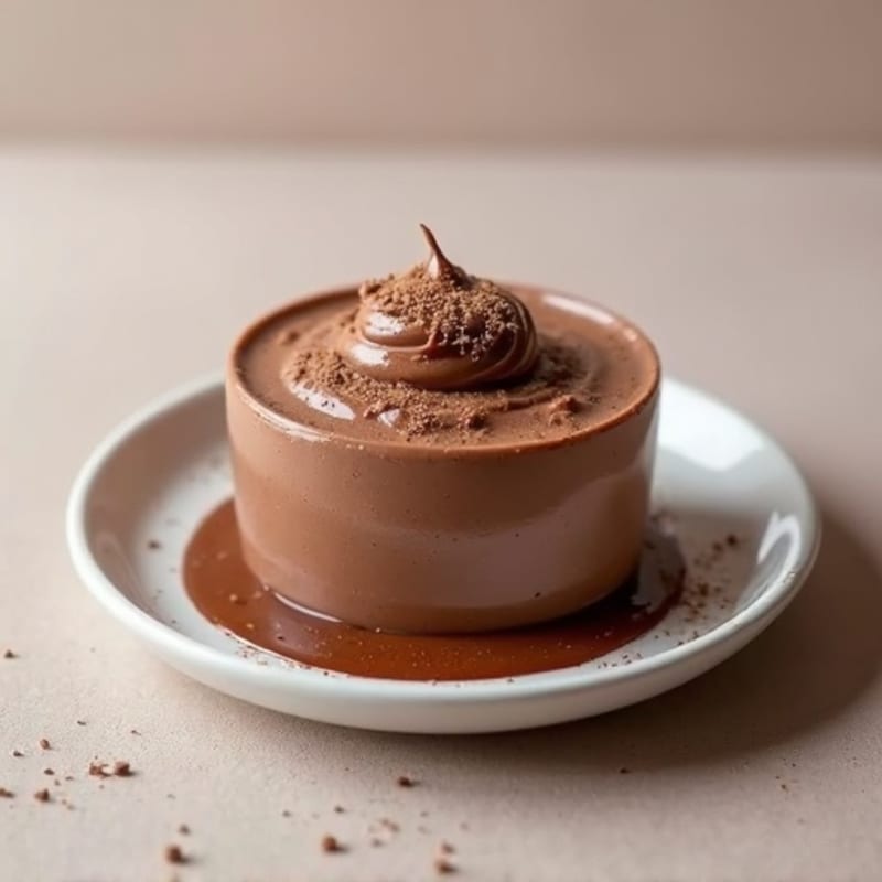 Silky Chocolate Protein Pudding with Greek Yogurt