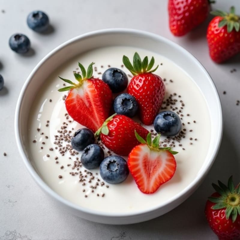 Creamy Quark with Fresh Berries