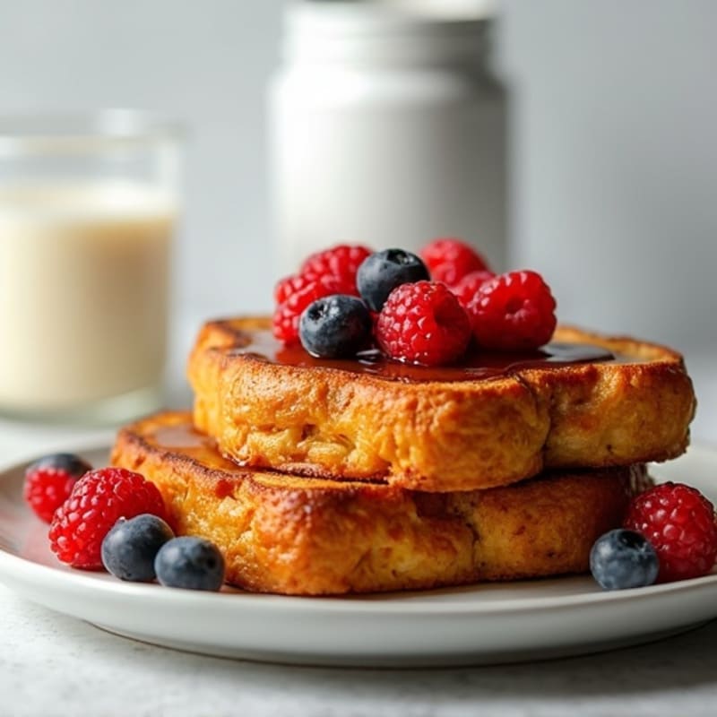 Protein-Packed Vanilla Bean French Toast