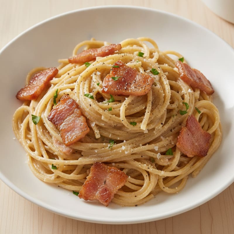 Classic Carbonara with Pancetta and Pecorino