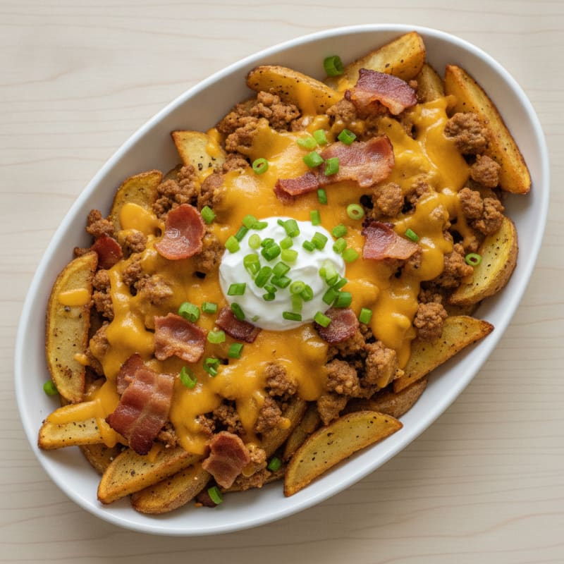 Loaded Bacon Cheddar Fries