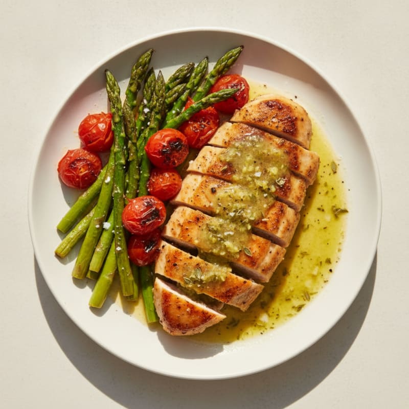 Pan-Seared Chicken with Lemon-Herb Sauce
