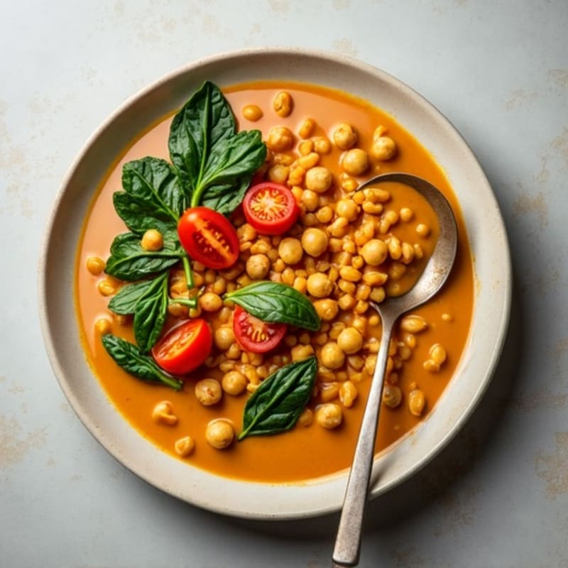 Creamy Coconut Red Lentil Curry