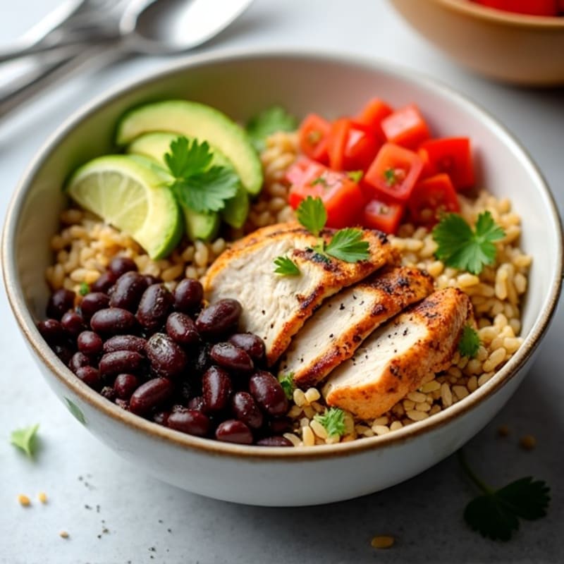 Hearty Black Bean Burrito Bowl