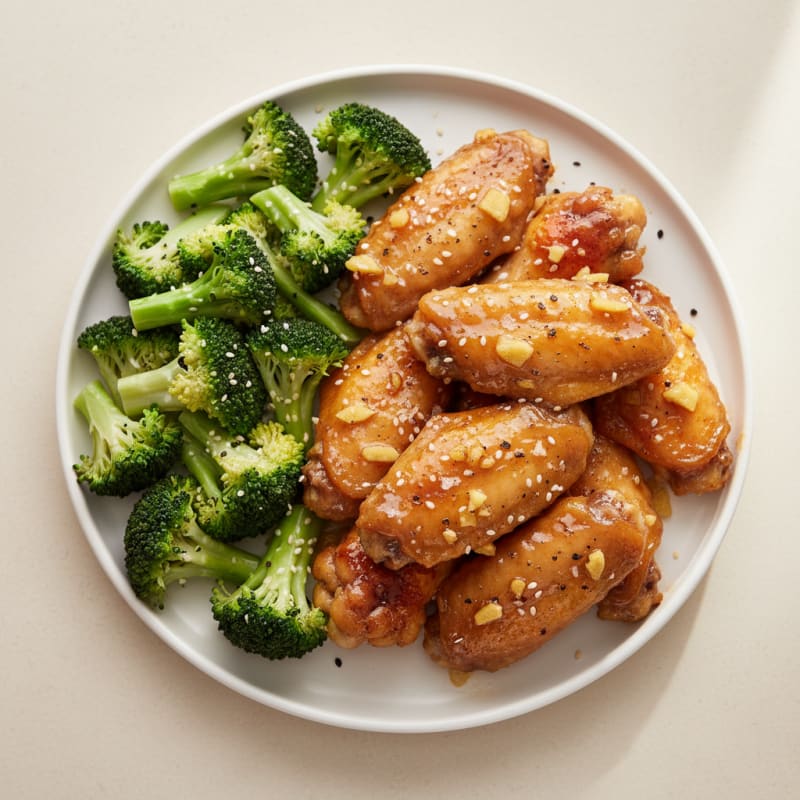 Honey-Garlic Chicken Wings
