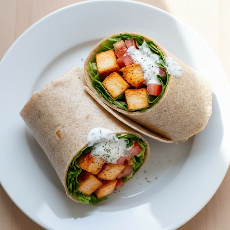 Buffalo Ranch Chicken Wraps