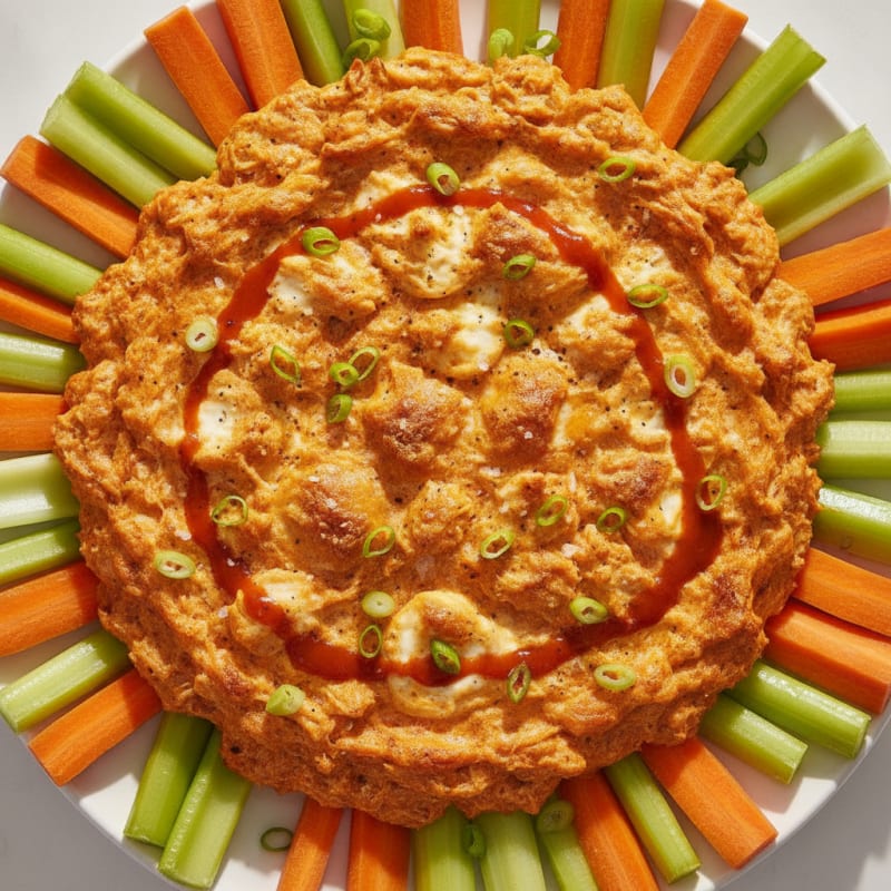 High-Protein Buffalo Chicken Dip