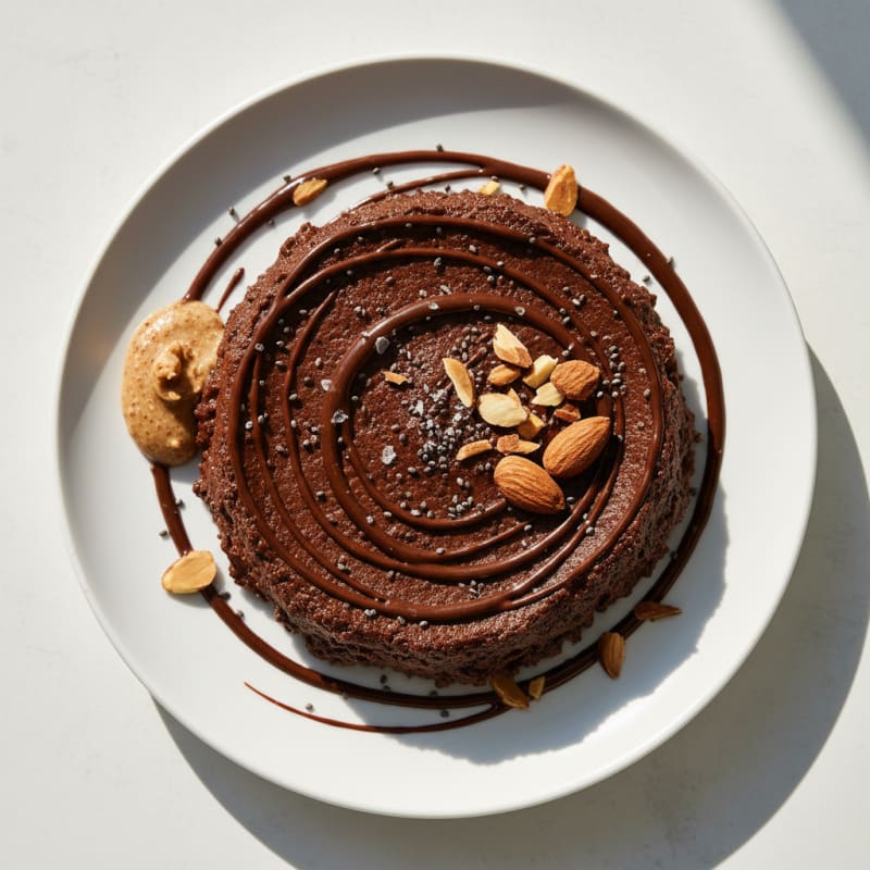 Silky Chocolate Protein Mousse with Chia Seeds