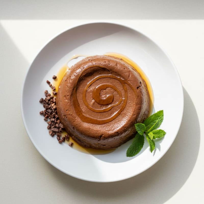 Silky Chocolate Protein Pudding