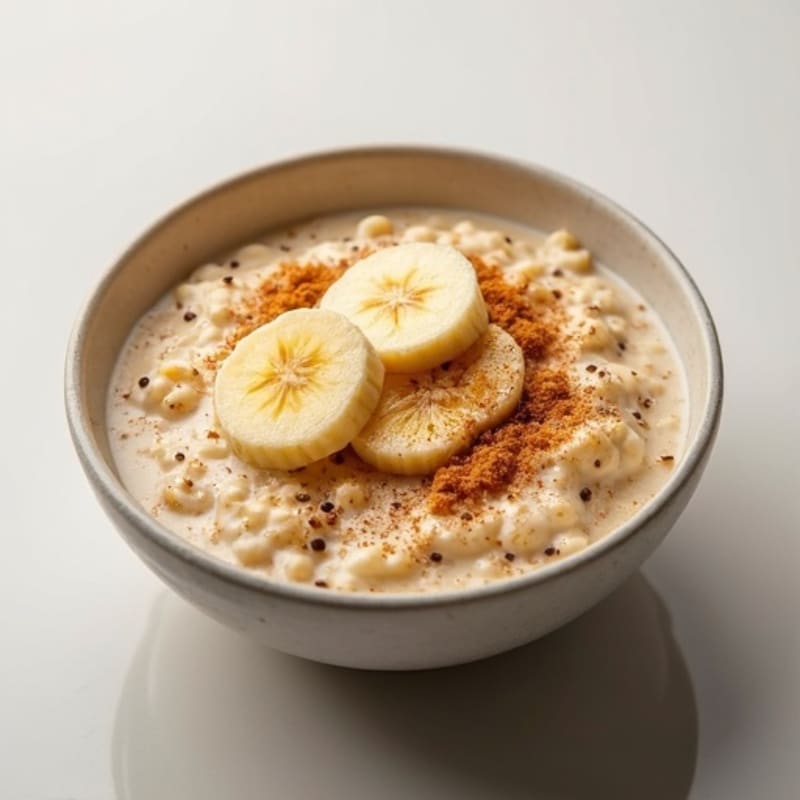 Protein-Packed Vanilla Cinnamon Oatmeal Bowl