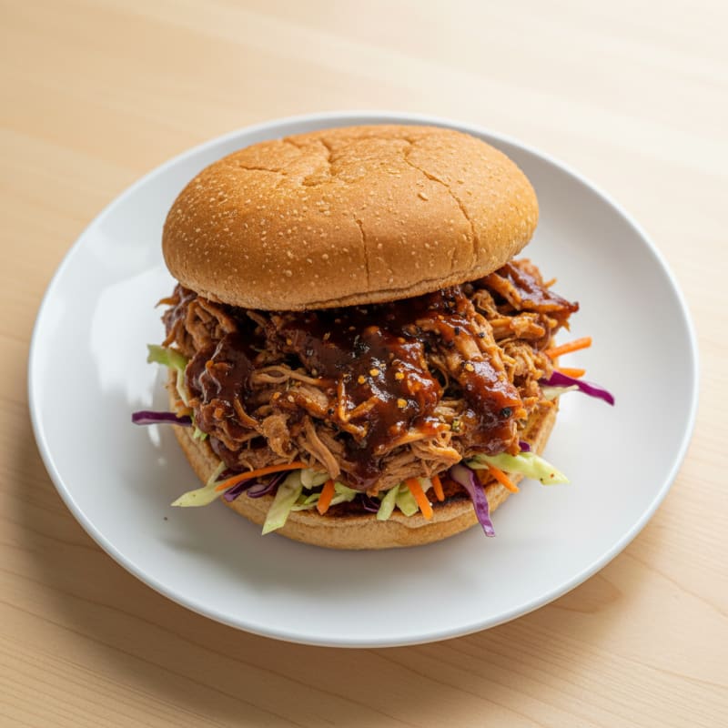 Smoky BBQ Pulled Pork Sandwich