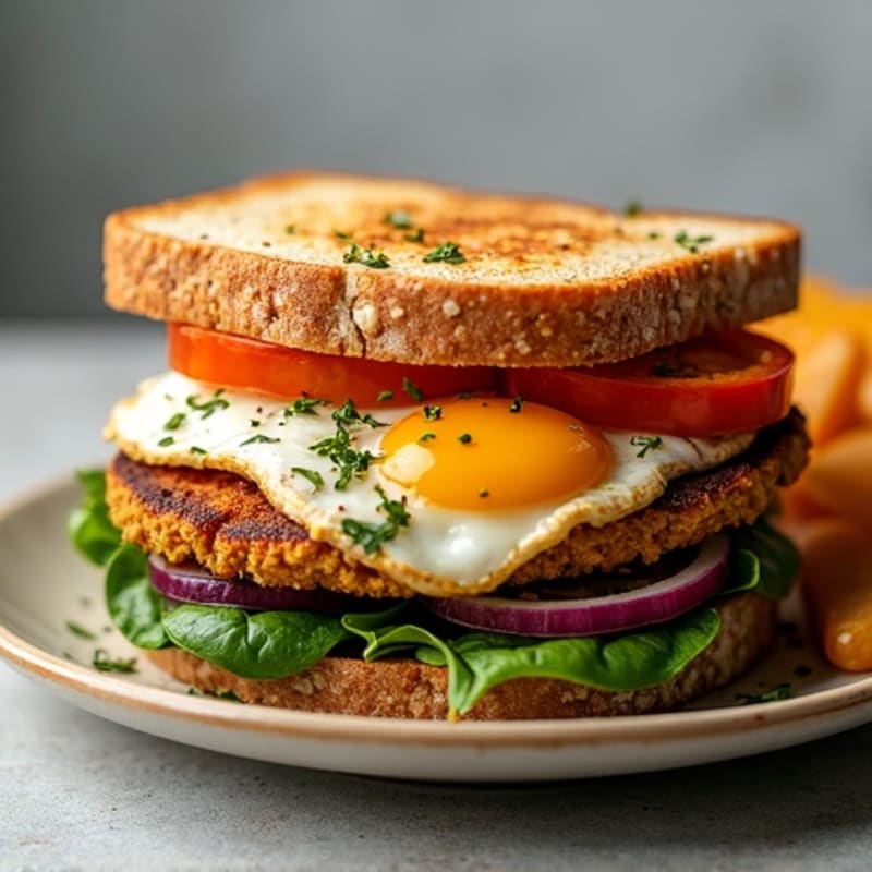 Hearty Grilled Vegetable Sandwich