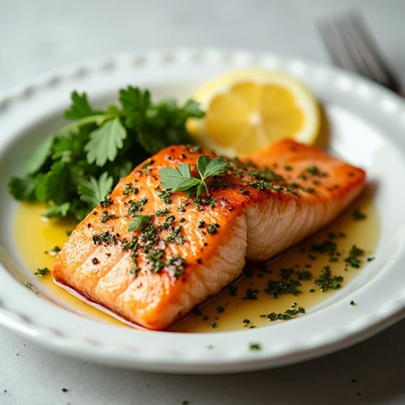 Lemon Herb Grilled Salmon