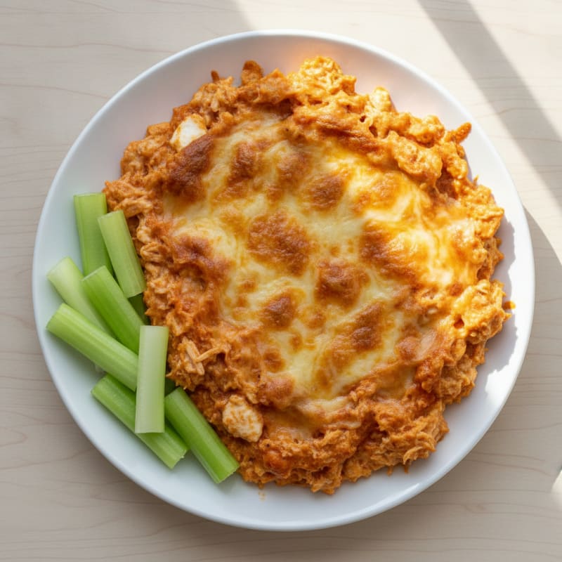 High-Protein Buffalo Chicken Dip