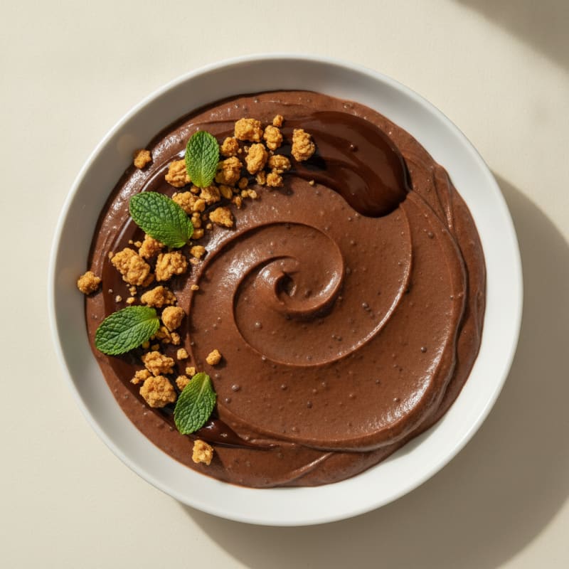 Silky Chocolate Protein Pudding