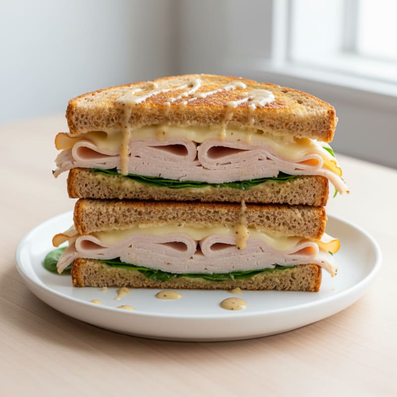 Ultimate Triple-Decker Grilled Cheese
