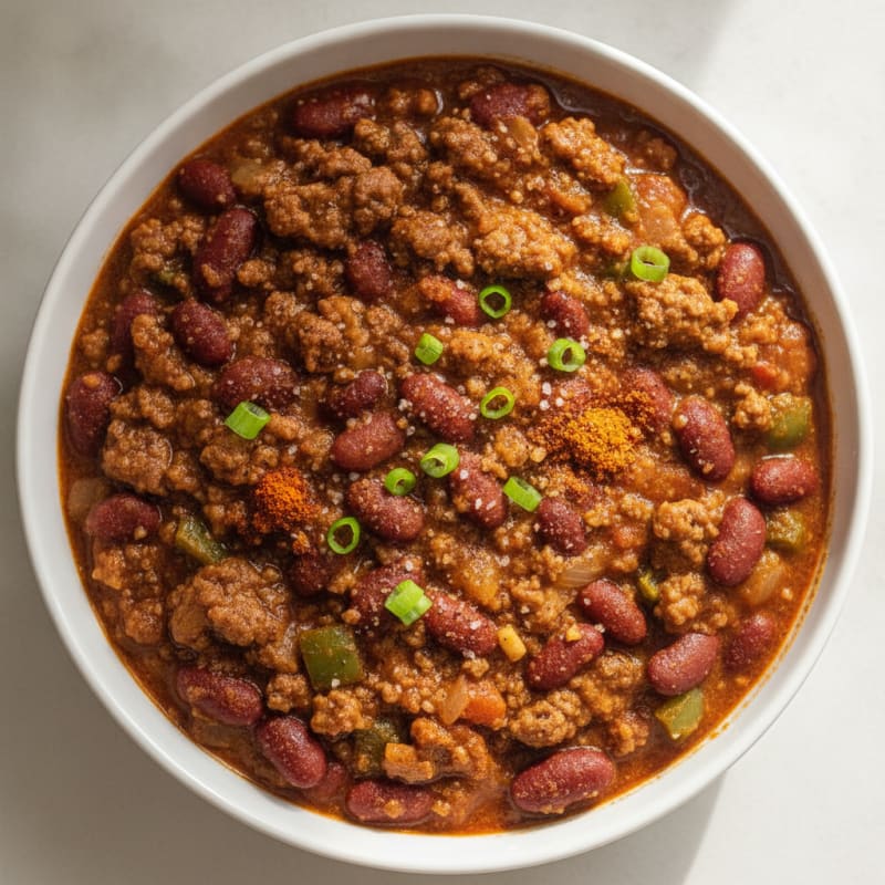 Slow Cooker Beef Chili
