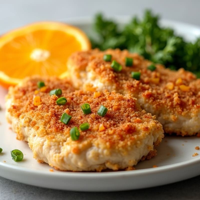 Healthy Baked Crispy Orange Chicken