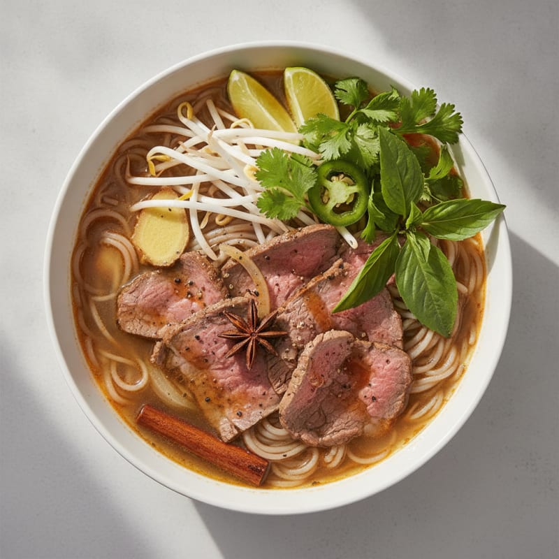 Beef Pho Noodle Soup