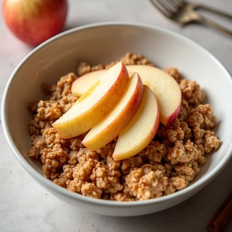 Protein-Packed Cinnamon Apple Baked Oatmeal