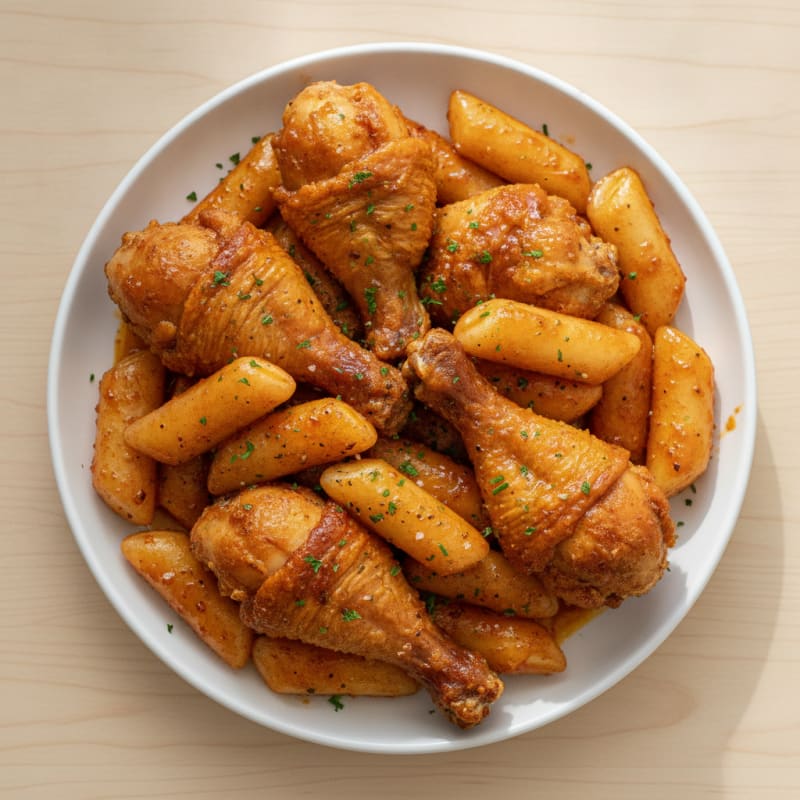Hot Honey Butter Chicken Drumsticks