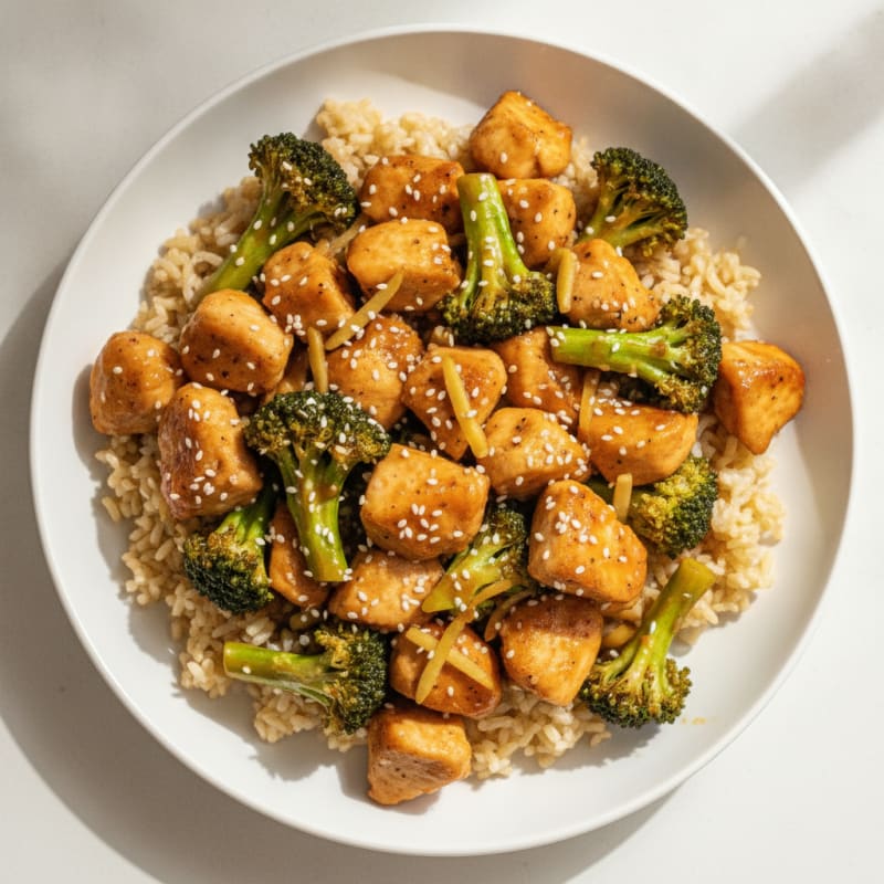 Teriyaki Chicken and Broccoli Stir-Fry