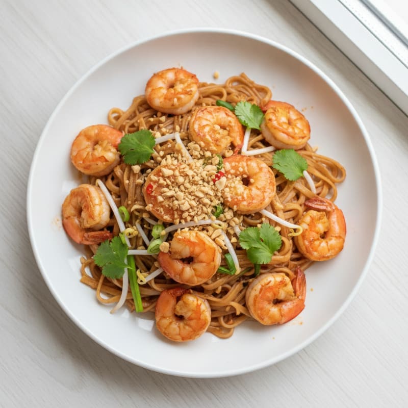 Shrimp Pad Thai Noodles