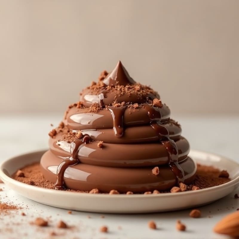 Silky Chocolate Protein Pudding with Almond Butter