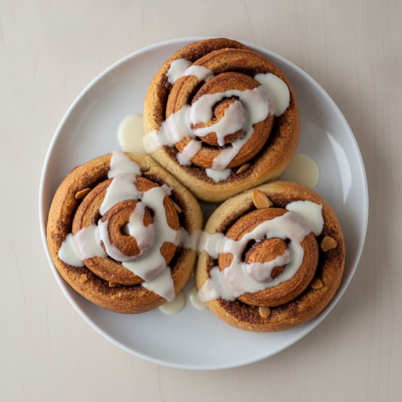Classic Cinnamon Swirl Buns