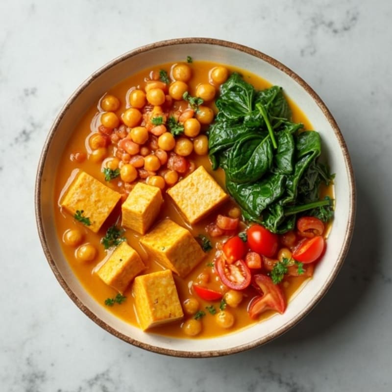 Creamy Coconut Curry Chickpea Stew