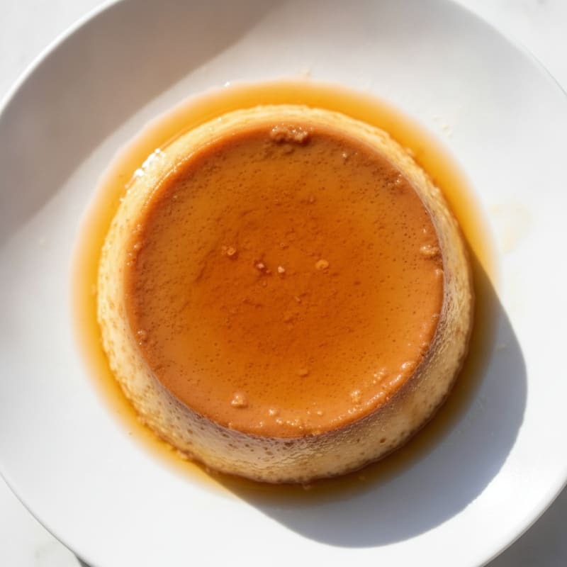 Creamy Vanilla Protein Flan