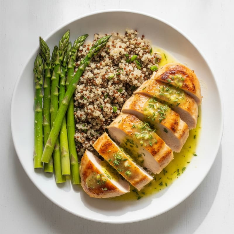 Pan-Seared Chicken with Lemon-Herb Sauce