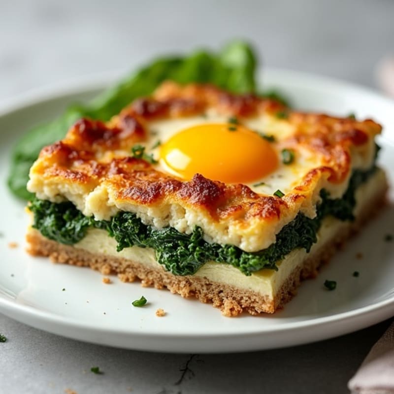 Baked Sausage and Kale Strata