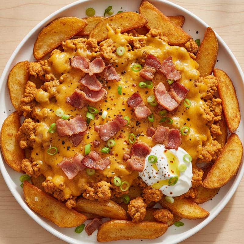 Loaded Bacon Cheese Fries