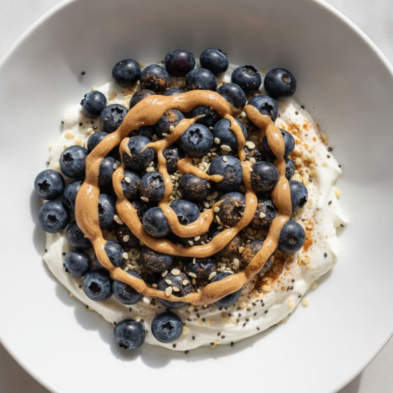 Greek Yogurt Berry Protein Bowl