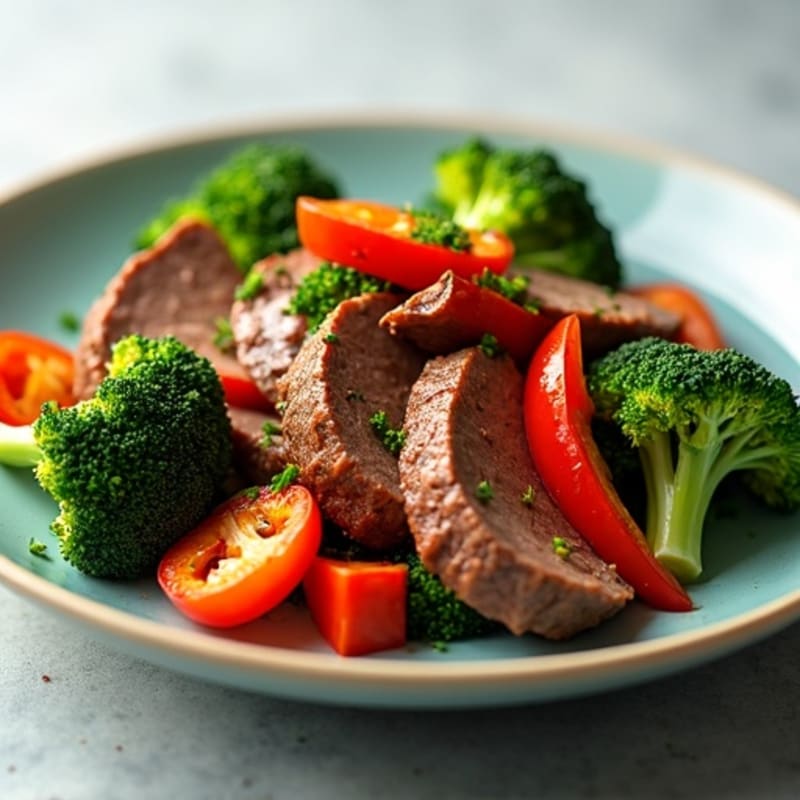 Tender Beef and Crispy Broccoli Stir-Fry