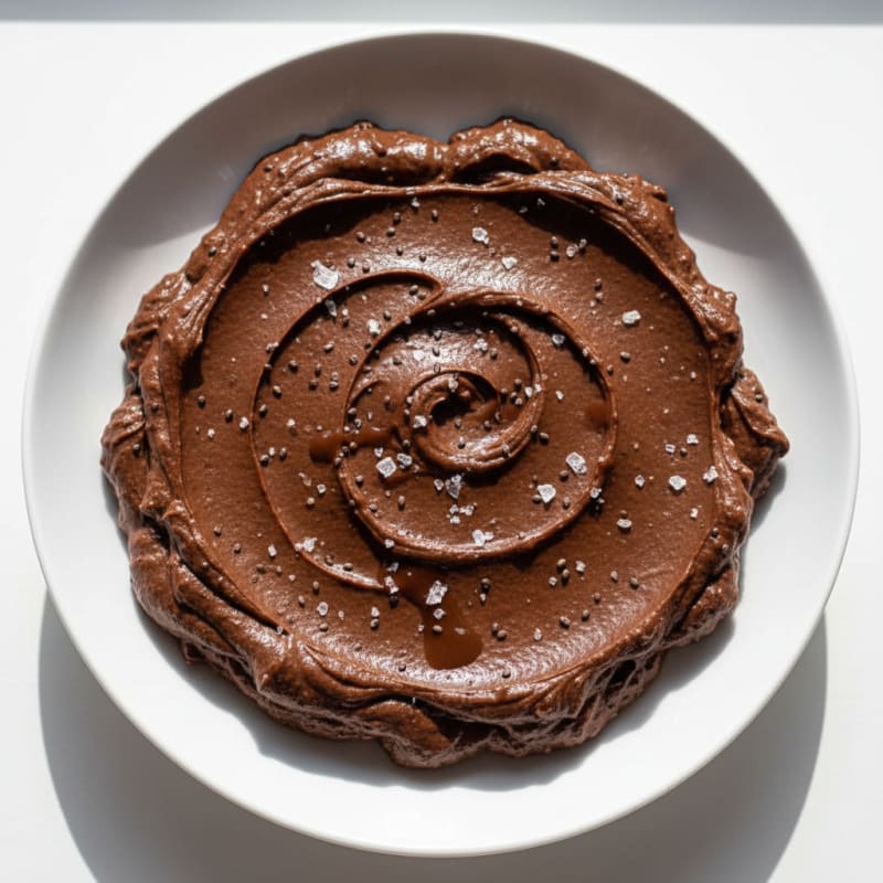 Creamy Vegan Chocolate Protein Pudding with Chia Seeds