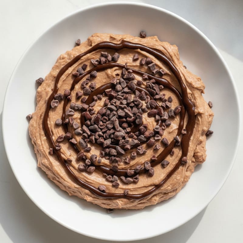 Creamy Chocolate Protein Ricotta Bowl