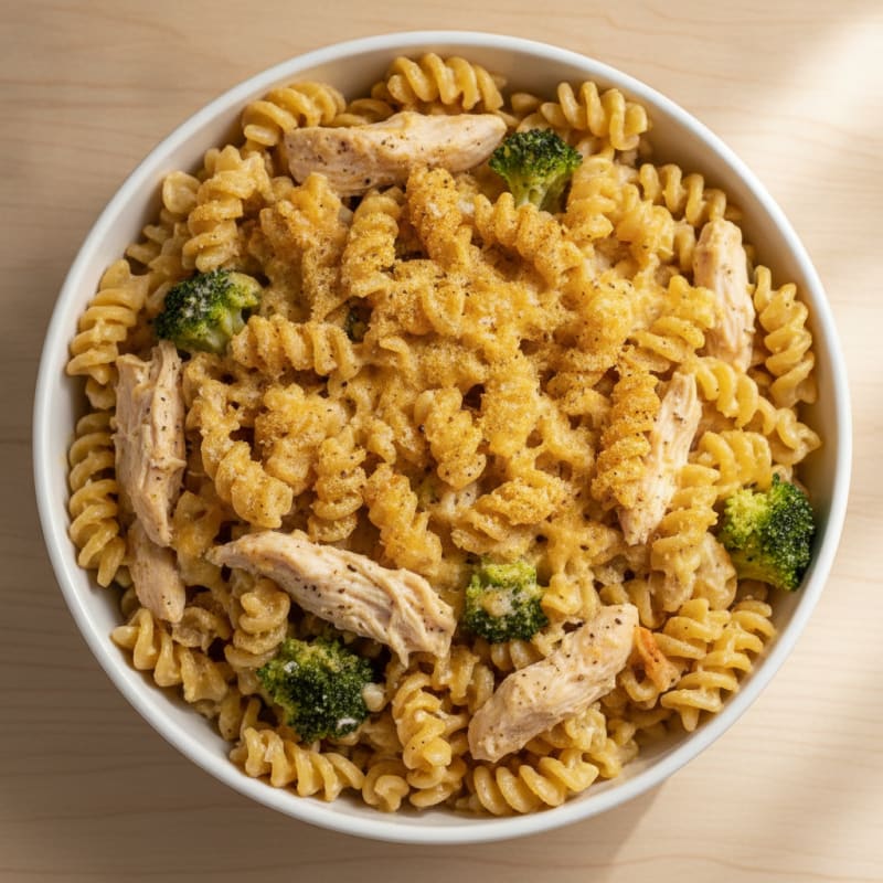 High-Protein Baked Macaroni and Cheese