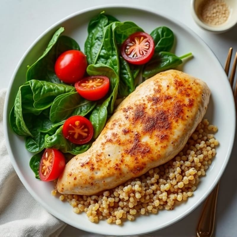 Healthy Creamy Spiced Chicken