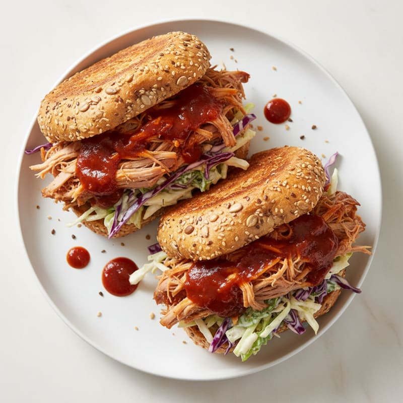 Smoky BBQ Pulled Pork Sandwiches