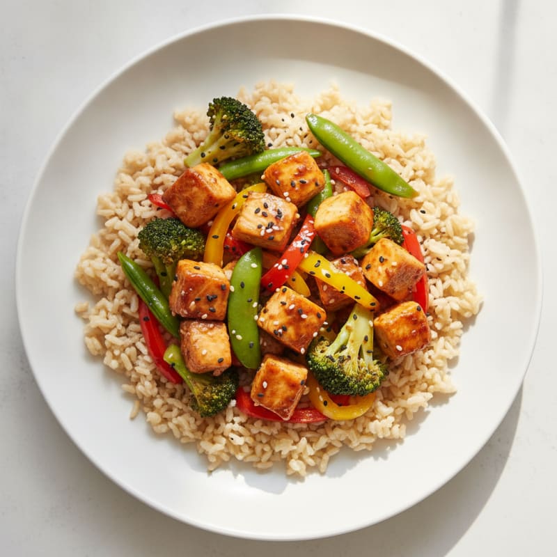 Teriyaki Chicken Stir-Fry with Vegetables