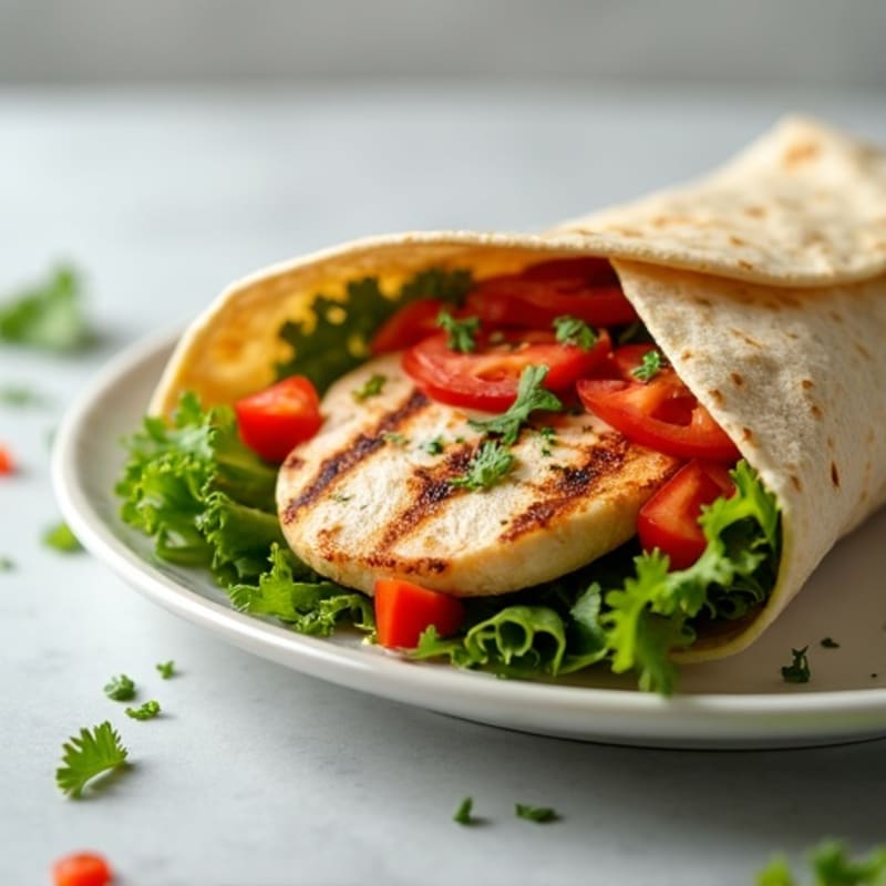 Fresh Grilled Chicken Wrap