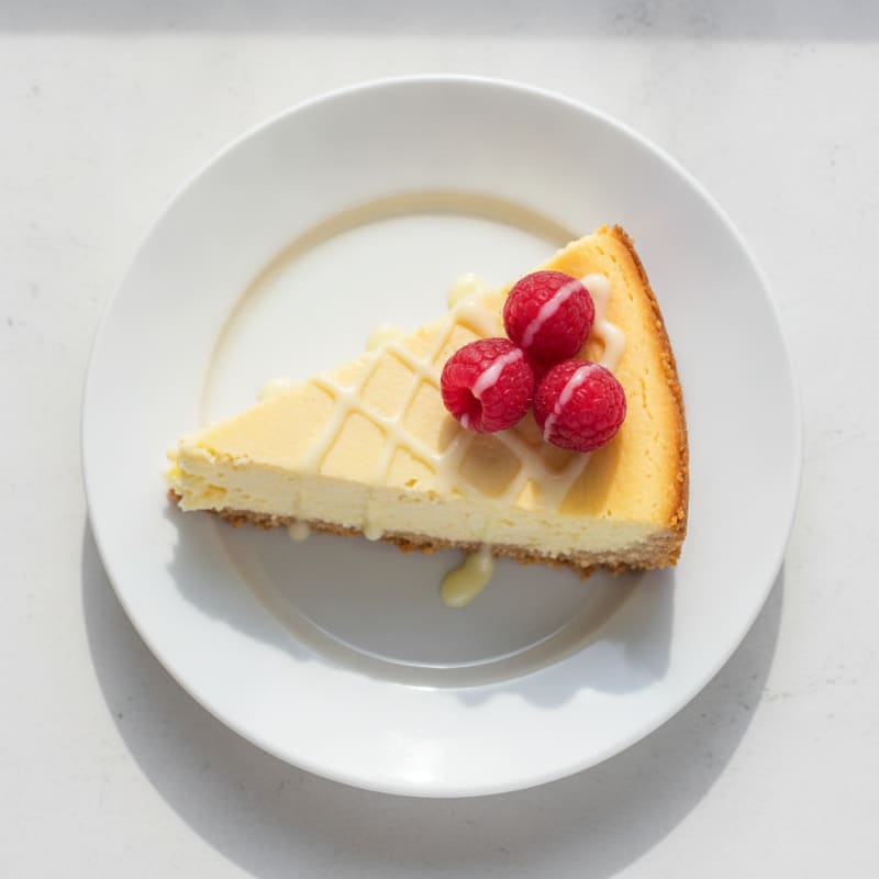 Creamy Greek Yogurt Protein Cheesecake