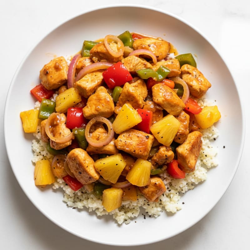 Sweet and Sour Chicken with Pineapple