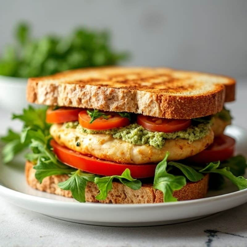 Fresh Pesto Chicken Sandwich