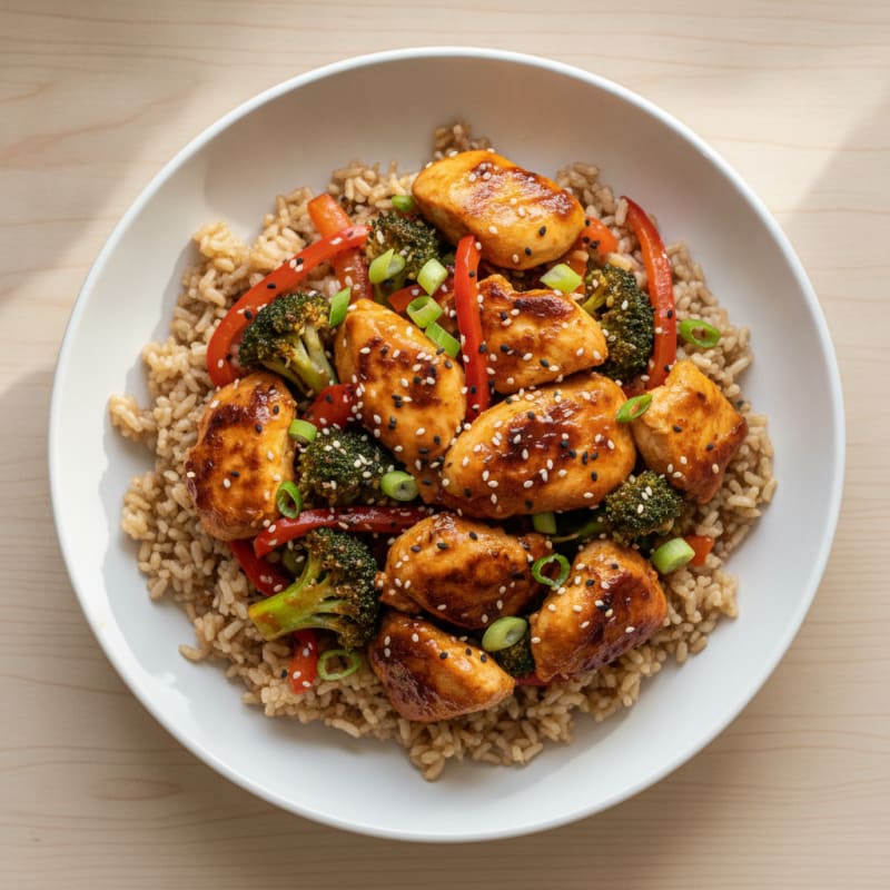 Spicy Gochujang Chicken Stir-Fry